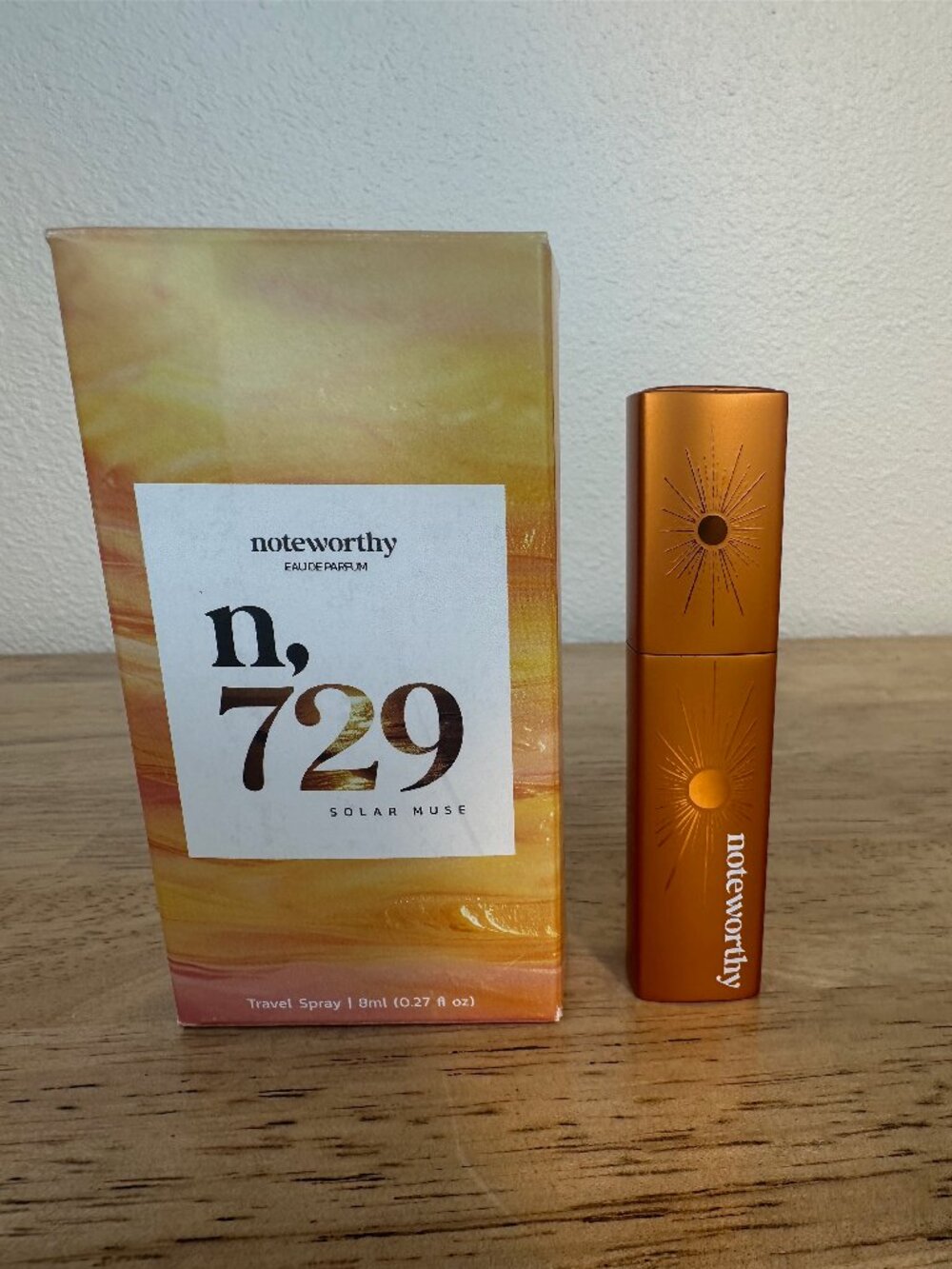 NEW-Noteworthy Travel Spray n729 Solar Muse